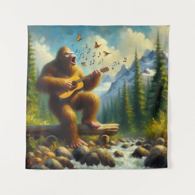 Tapiz Canto de los pies gigantes (Anverso)