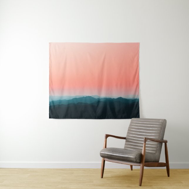 Tapiz Capas de madrugada (In situ (horizontal))