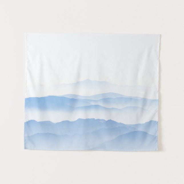 Tapiz Capas de valle de niebla (Anverso (horizontal))