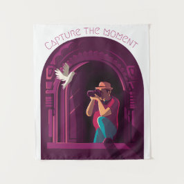 Tapiz Capturar el momento