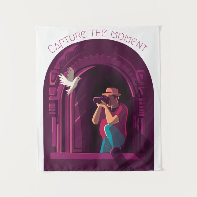 Tapiz Capturar el momento (Anverso)
