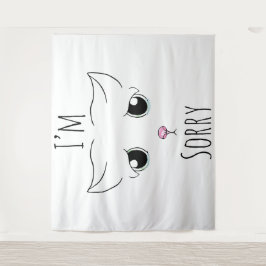 Tapiz Cara de Gato Triste: Lo Siento