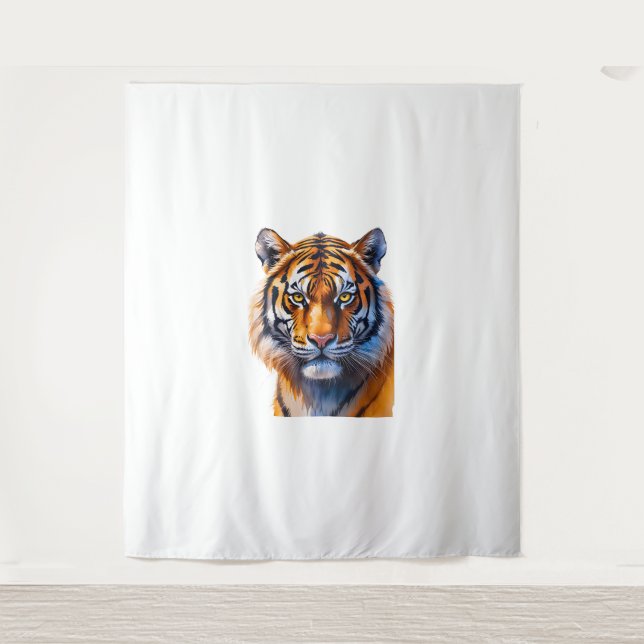 Tapiz Cara de tigre (Anverso)