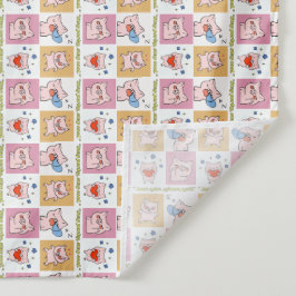 Tapiz caras de cita de cerdo