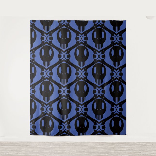 Tapiz Caras morbosas (Anverso)