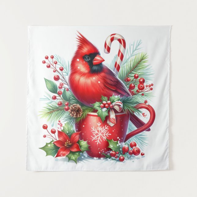 Tapiz Cardinal Tapestry (Anverso)