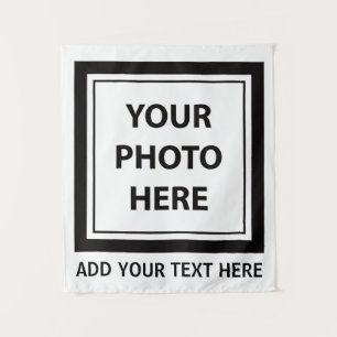 Tapiz Cargar foto de imagen y añadir texto - Personaliza