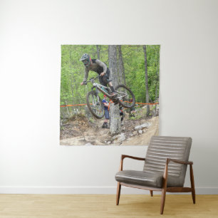 Tapiz Carrera de ciclismo de montaña Enduro