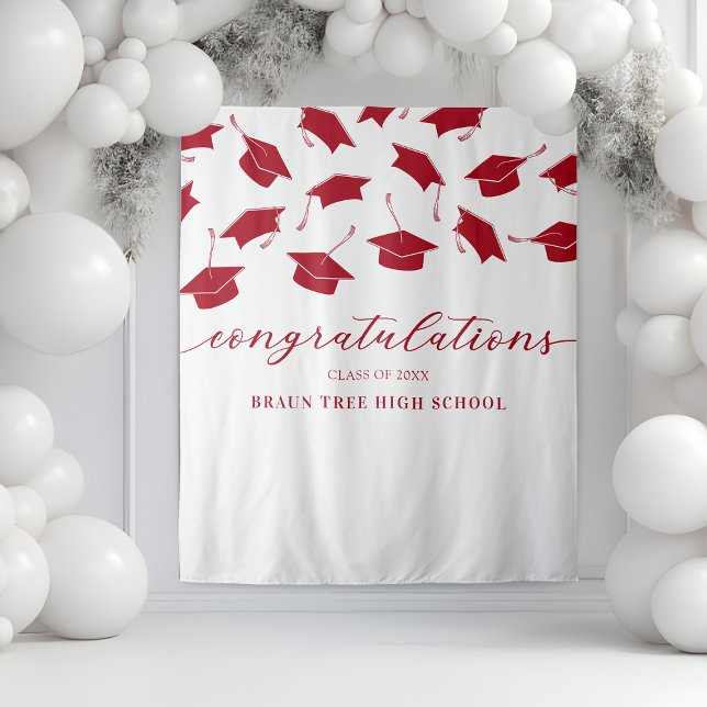 Tapiz Cartel de graduación de la Reunión Escolar (Subido por el creador)