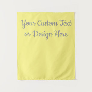 Tapiz Cartel gris amarillo personalizado para despedida