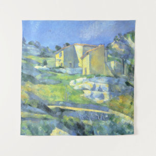 Tapiz Casas en Provenza Paul Cezanne
