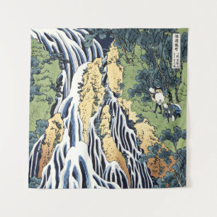 Tapiz cascada de Kirifuri cerca de la montaña Kurokami H