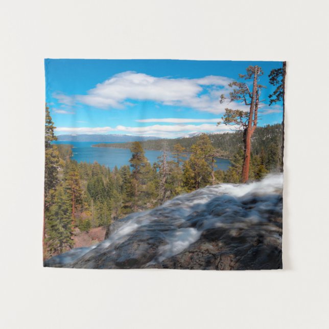 Tapiz Cascada Eagle Creek, South Lake Tahoe (Anverso (horizontal))