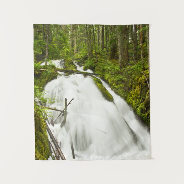 Tapiz Cascada Little Zig Zag | Bosque Nacional Monte Hoo (Anverso)