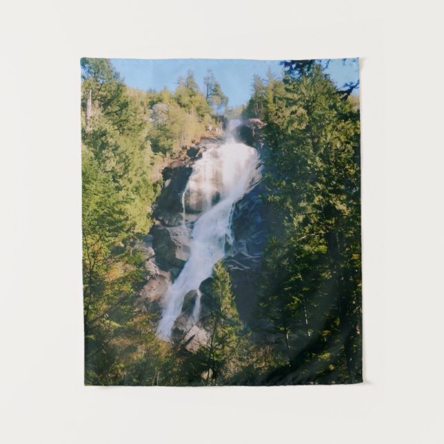 Tapiz Cascadas Shannon, Squamish, Canadá  (Anverso)