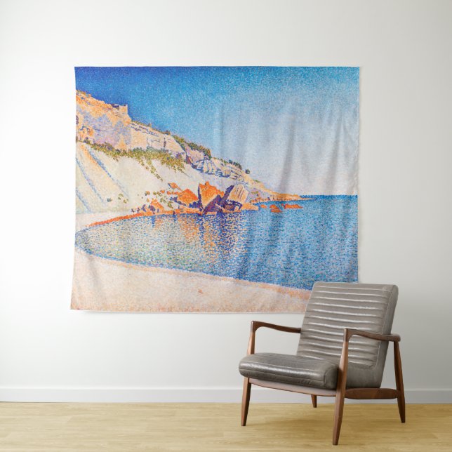 Tapiz Cassis, Cap Lombard, Opus 196, Signac (In situ (horizontal))