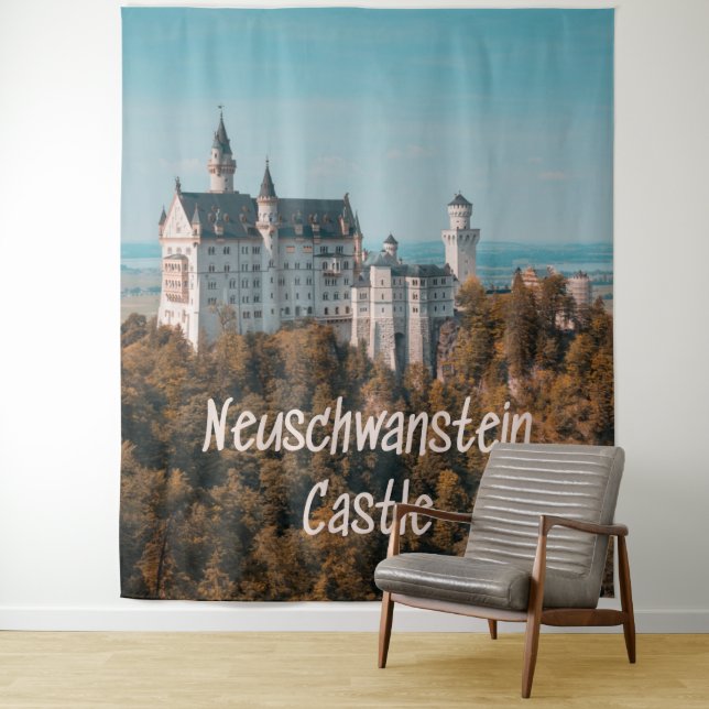 Tapiz Castillo de Neuschwanstein Alemania (In situ)
