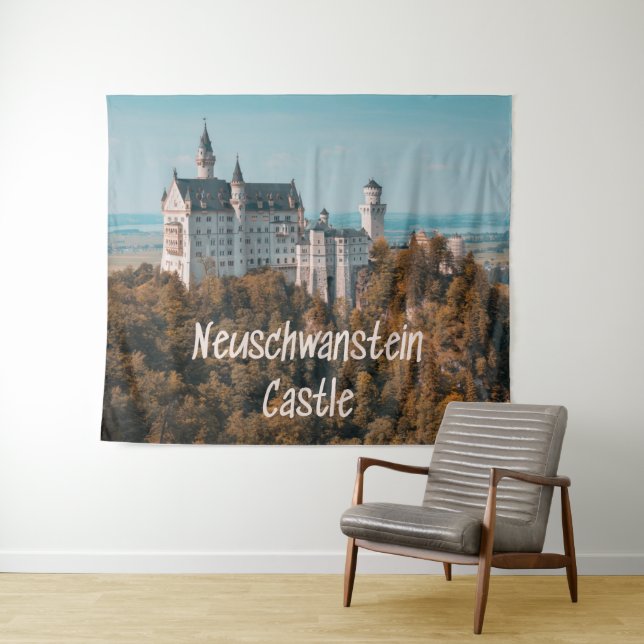 Tapiz Castillo de Neuschwanstein Alemania (In situ (horizontal))