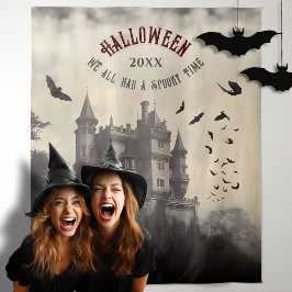 Tapiz Castillo de vampiros - Halloween Photo Booth