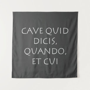 Tapiz Cave quid dicis quando et cui