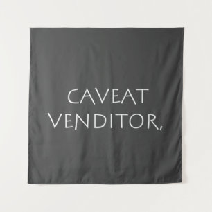 Tapiz Caveat venditor
