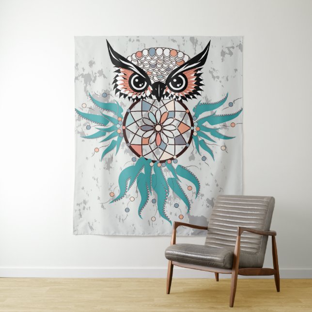 Tapiz Cazador de sueños búho (In situ)