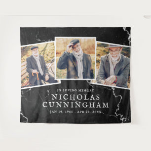 Tapiz Celebración de la vida Piedra de Mármol Oscuro Tre