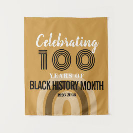 Tapiz Celebrating 100 Years Of Black History Month