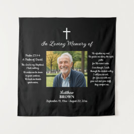 Tapiz Celebration Of Life 1 Photo Bible Verse