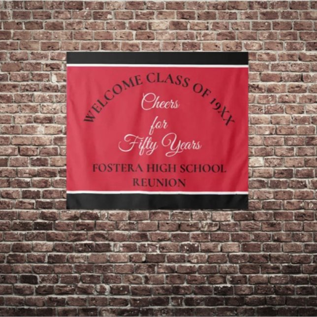Tapiz ¡Celebren! 50.º fiesta de Reuniones de Clase (Subido por el creador)
