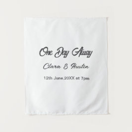 Tapiz Cena de ensayo Una noche antes del nombre da