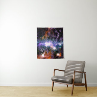 Tapiz Centro Galáctico de la Galaxia Vía Láctea Hubble
