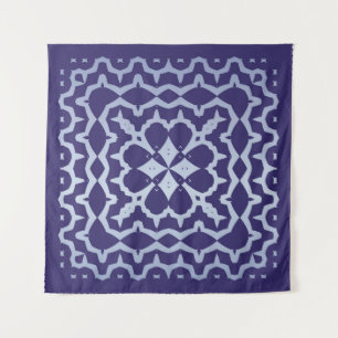 Tapiz Cerámica de azulejo portugués antiguo. Diseño gráf