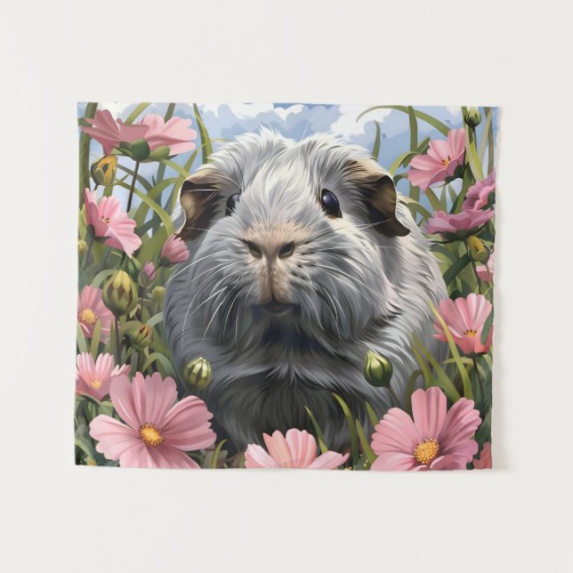 Tapiz Cerdo de Springtime Guinea (Anverso (horizontal))