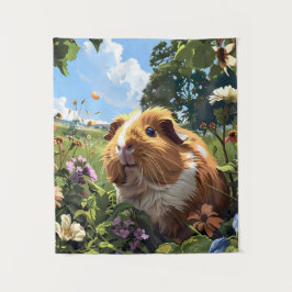 Tapiz Cerdo de Springtime Guinea