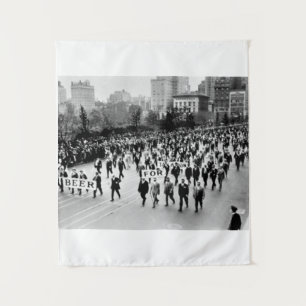 Tapiz Cerveza de prohibición de cosecha, queremos la pro