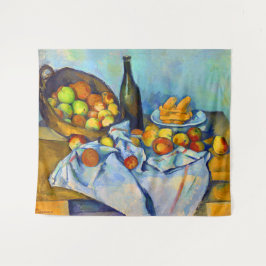 Tapiz Cesta de manzanas por Cezanne