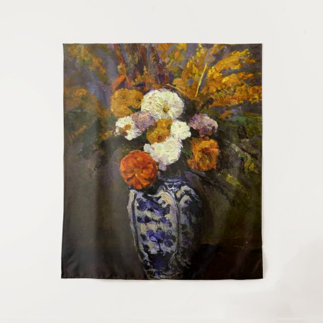 Tapiz Cezanne - Dahlias (Anverso)