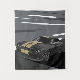 Tapiz Challenger Negro