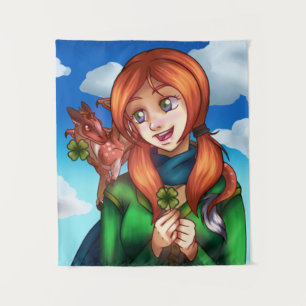 Tapiz Chica afortunado