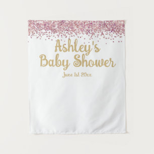 Tapiz Chica Baby Shower Photo Booth Backdrop Prop