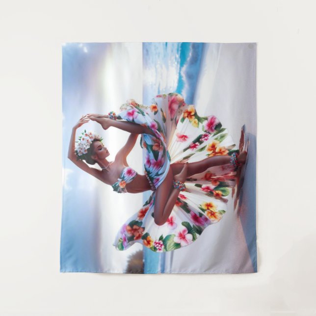 Tapiz Chica bailarín (Anverso)