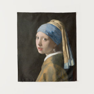 Tapiz Chica con Pearl Earring   Johannes Vermeer