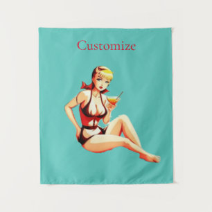 Tapiz Chica de Bikini Thunder_Cove