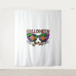 Tapiz Chica de Halloween