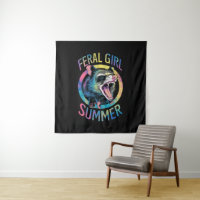 Chica Feral Verano Oposum Tie Dye Mapache
