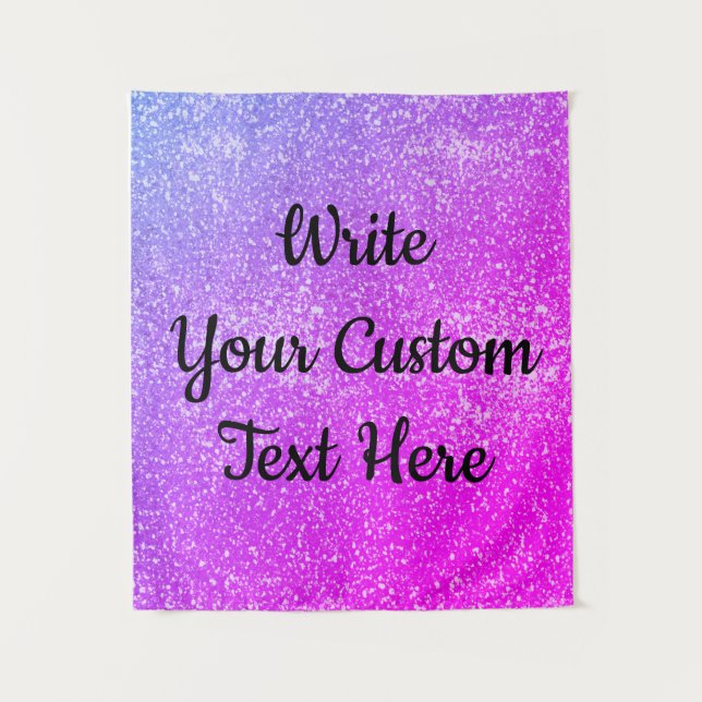 Tapiz Chica Patrulla de fondo de foto de grupo de cumple (Anverso)