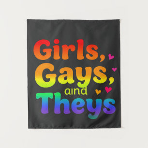Tapiz Chicas, gays y la inclusión del mes del Orgullo LG