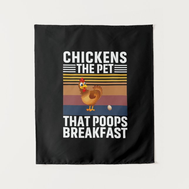 Tapiz Chicken Lover | Chickens The Pet (Anverso)