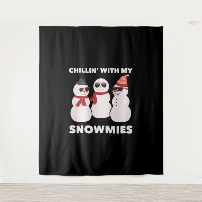 Tapiz Chillin' Con Mis Nieves (Anverso)